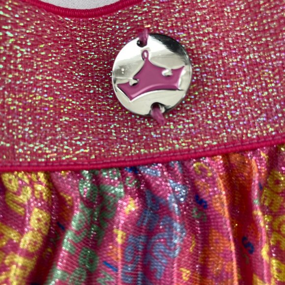 BE TRUE PRINCESS Girls Disney Pleated Mermaid Long Skirt 11/12 - Picture 2 of 3